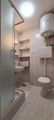 Kupaonica u objektu Apartment Moskatelo