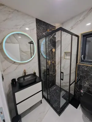 Kupaonica u objektu Victoria Apartments-Tirkiz