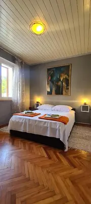 Krevet ili kreveti u jedinici u objektu Apartment Bosiljak