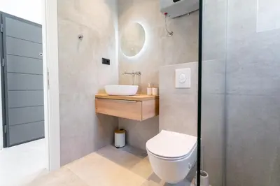Kupaonica u objektu Apartmani Pino