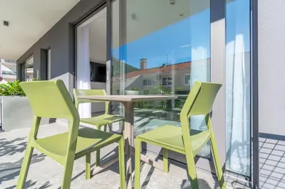 Balkon ili terasa u objektu Apartmani Pino 1