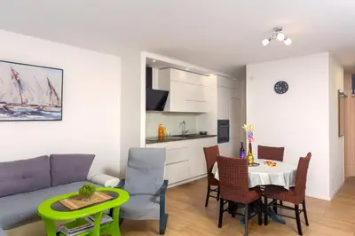 Kuhinja ili čajna kuhinja u objektu Apartman Oaza
