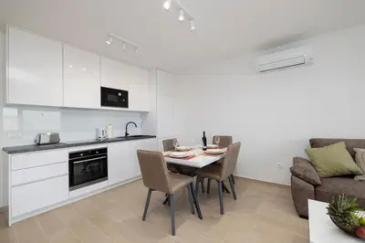 Kuhinja ili čajna kuhinja u objektu Apartment Ani deluxe