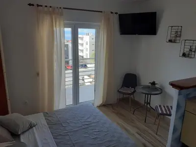 Krevet ili kreveti u jedinici u objektu Apartmani Rudan