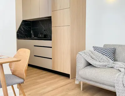 Kuhinja ili čajna kuhinja u objektu Apartments Maris