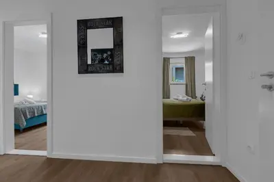 Krevet ili kreveti u jedinici u objektu Apartments with parking space Makarska - 21544