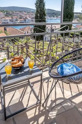 Balkon ili terasa u objektu SeaView Apartment Toni