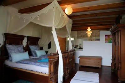 Krevet ili kreveti u jedinici u objektu Eco Residence Rokotovi