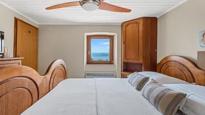 Krevet ili kreveti u jedinici u objektu Luxurious retreat in Jesenice