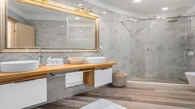 Kupaonica u objektu Luxurious retreat in Jesenice