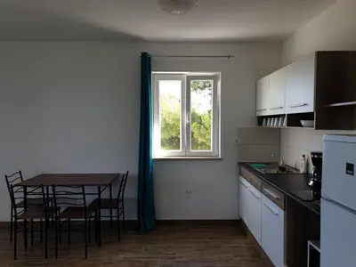 Kuhinja ili čajna kuhinja u objektu Apartmani Zen