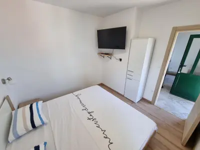 Krevet ili kreveti u jedinici u objektu Sea Breeze