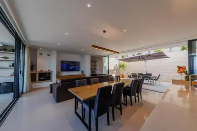 TV i/ili zabavni centar u objektu Luxury Villa T&T - Sutivan - Island of Brač