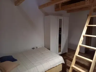 Krevet ili kreveti u jedinici u objektu Mala oaza