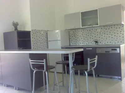 Kuhinja ili čajna kuhinja u objektu Apartment Hvar Bike