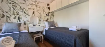 Krevet ili kreveti u jedinici u objektu Apartments Hvaranin