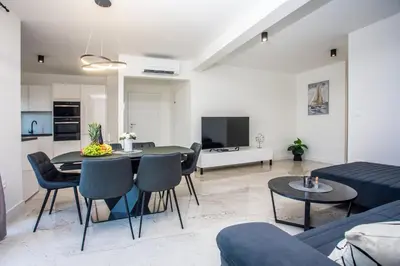 TV i/ili zabavni centar u objektu Apartman sa prekrasnim pogledom,potpuno opremljen za 4 osobe