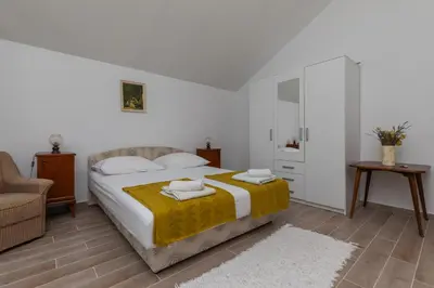 Krevet ili kreveti u jedinici u objektu Apartments with parking space Marusici, Omis - 21608