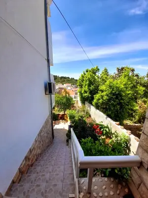 Balkon ili terasa u objektu Apartments and Rooms Jasna