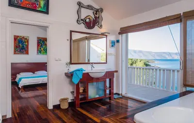 Krevet ili kreveti u jedinici u objektu Villa Aqua