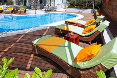 Bazen u objektu Apartments Diana - NEW heated pool ili u blizini
