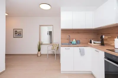Kuhinja ili čajna kuhinja u objektu Apartment Emmi