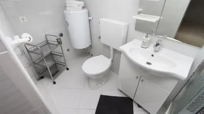 Kupaonica u objektu Apartments Skako