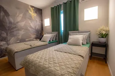 Krevet ili kreveti u jedinici u objektu Geek Penthouse
