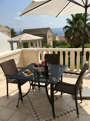 Balkon ili terasa u objektu Apartments Villa Jadranka Adults only