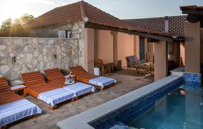 Bazen u objektu Gorgeous Home In Zastrazisce ili u blizini
