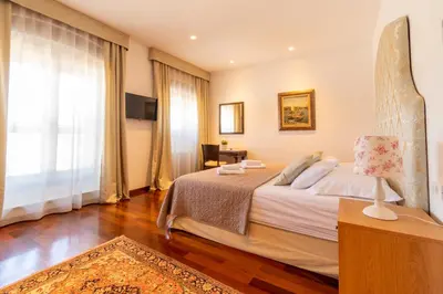 Krevet ili kreveti u jedinici u objektu B&B Heritage Villa Apolon