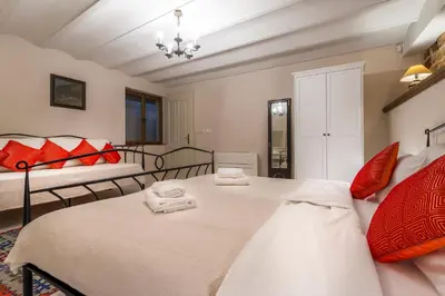 Krevet ili kreveti u jedinici u objektu Holiday Home City Walls