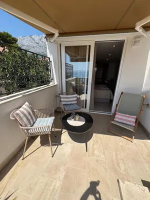 Balkon ili terasa u objektu Beach Apartments Ankora
