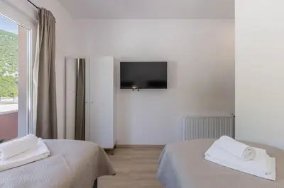 Krevet ili kreveti u jedinici u objektu Villa Nebo