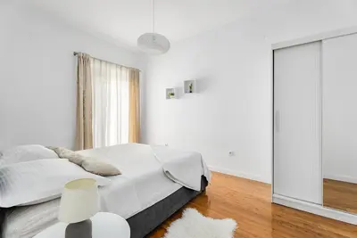 Krevet ili kreveti u jedinici u objektu Apartments Dante