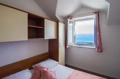 Krevet ili kreveti u jedinici u objektu Villa Marina - Sea view