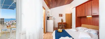 Krevet ili kreveti u jedinici u objektu Apartments Jurić