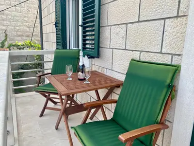 Balkon ili terasa u objektu Apartment Olga