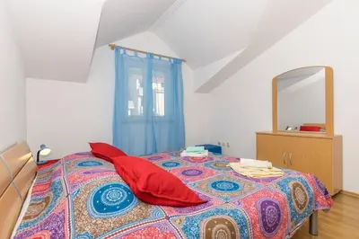 Krevet ili kreveti u jedinici u objektu Apartments Jerka