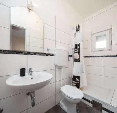 Kupaonica u objektu Apartments Ivan