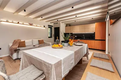 Kuhinja ili čajna kuhinja u objektu House Madonna di Smovo