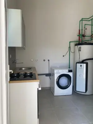 Kuhinja ili čajna kuhinja u objektu Emmi Apartments