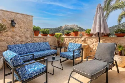 Pogled na planine ili pogled na planine iz apartmana