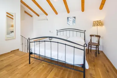 Krevet ili kreveti u jedinici u objektu Stone Villa Marjan