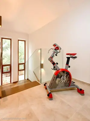 Fitness centar i/ili fitness sadržaji u objektu Beautiful Hvar Villa 4 Bedrooms Villa Stone Pine Private Infinity Pool