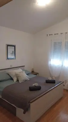 Krevet ili kreveti u jedinici u objektu Apartments Zemunik