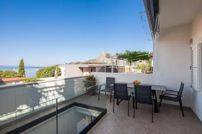 Balkon ili terasa u objektu East Side Apartment