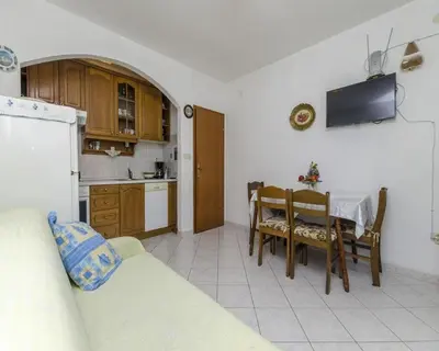 Kuhinja ili čajna kuhinja u objektu Apartment Sea View