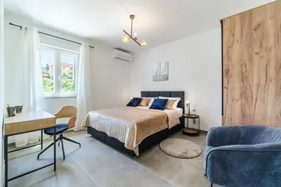 Krevet ili kreveti u jedinici u objektu House Villa Gold