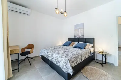 Krevet ili kreveti u jedinici u objektu House Villa Gold